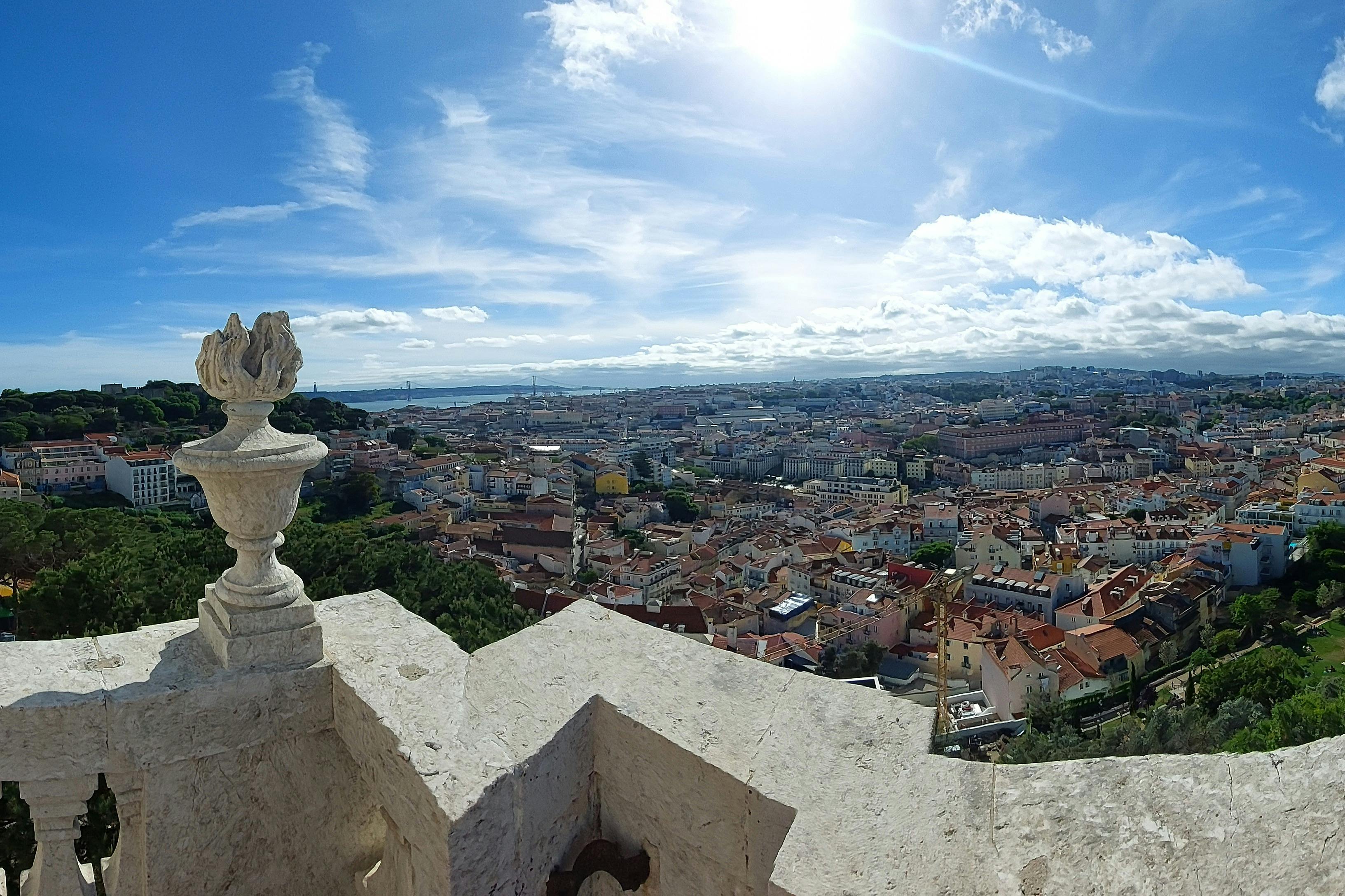 panoramic view from the terrace