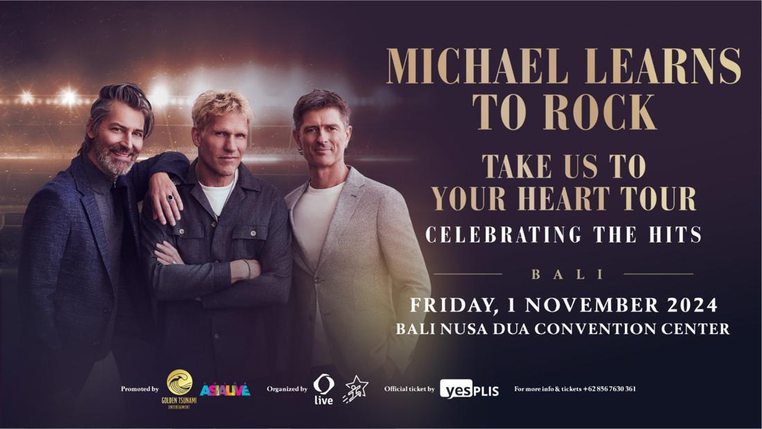 Padi Reborn Jadi Band Pembuka Konser Michael Learns To Rock di Bali