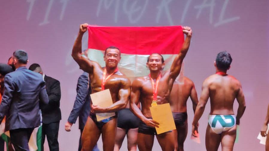 Rizki dan Ridho Terharu Kembali Juara Binaraga Internasional