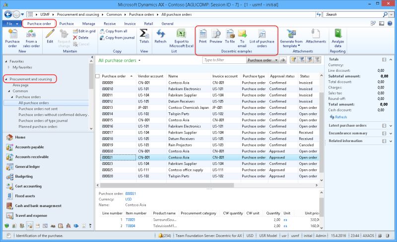 Basic Report Examples Docentric Ax - Premium Abstract Picture Gallery - High Resolution