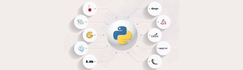 Python Home Page - Elegant Minimal Background - Retina