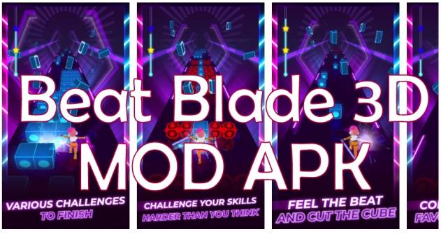 Beat Blader 3D Mod Apk +OBB/Data for Android. [Dash and Slash] Axee Tech