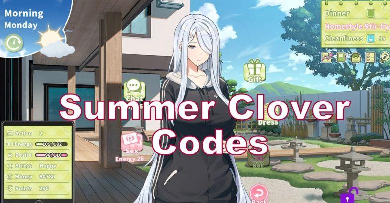 Summer clover codes cheats [unlock all items]