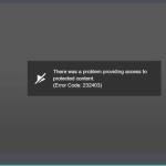 Error Code 232001