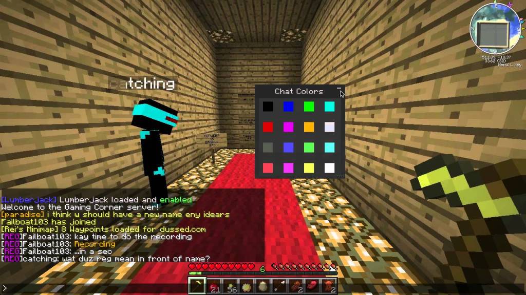 Minecraft Color Codes