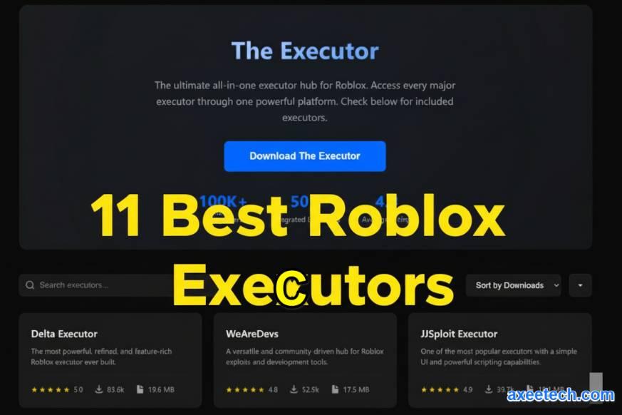 11 Best Roblox Executors For PC Script Execution February 2026 No Key 11 Best Roblox Executors 