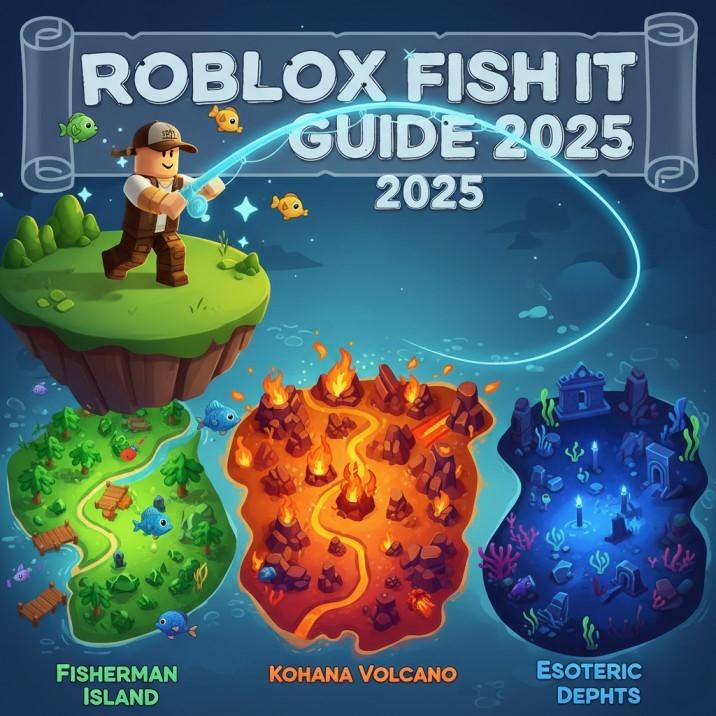 Roblox Fish It Guide June 2026 Rods Bait Enchants Fish It Guide 2025 Feature 