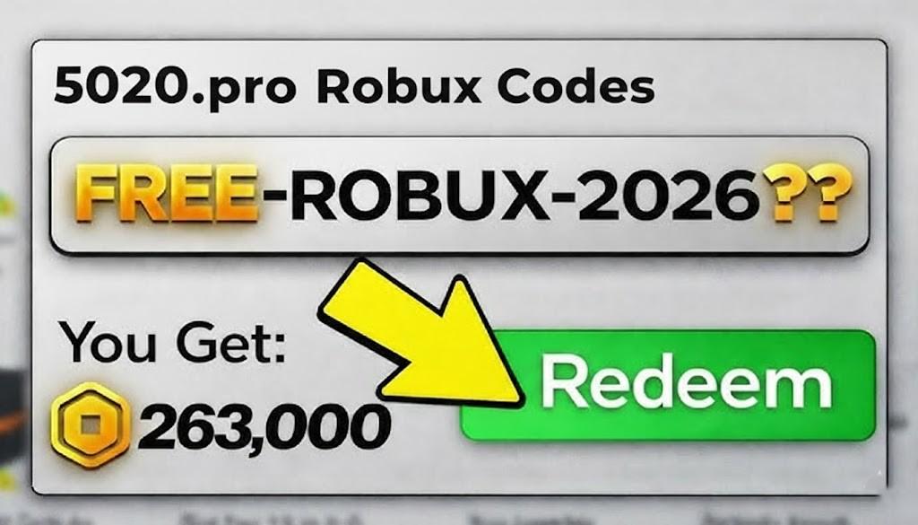 5020 Pro Free Robux Codes The Truth Revealed In 2026 AxeeTech 5020.pro Free Robux Codes 