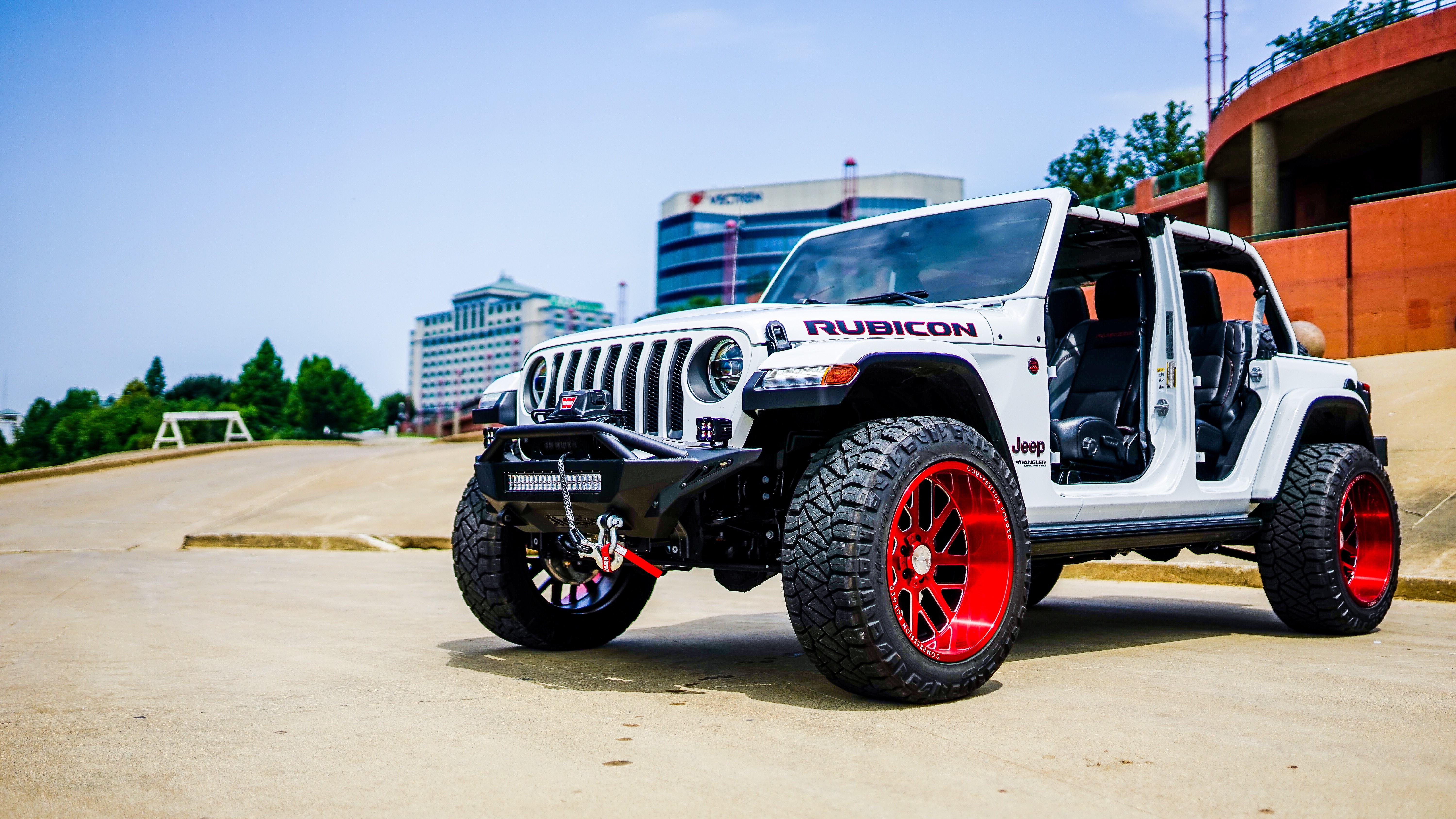 Jeep Rubicon: AX2.2 candy red – Axe Wheels