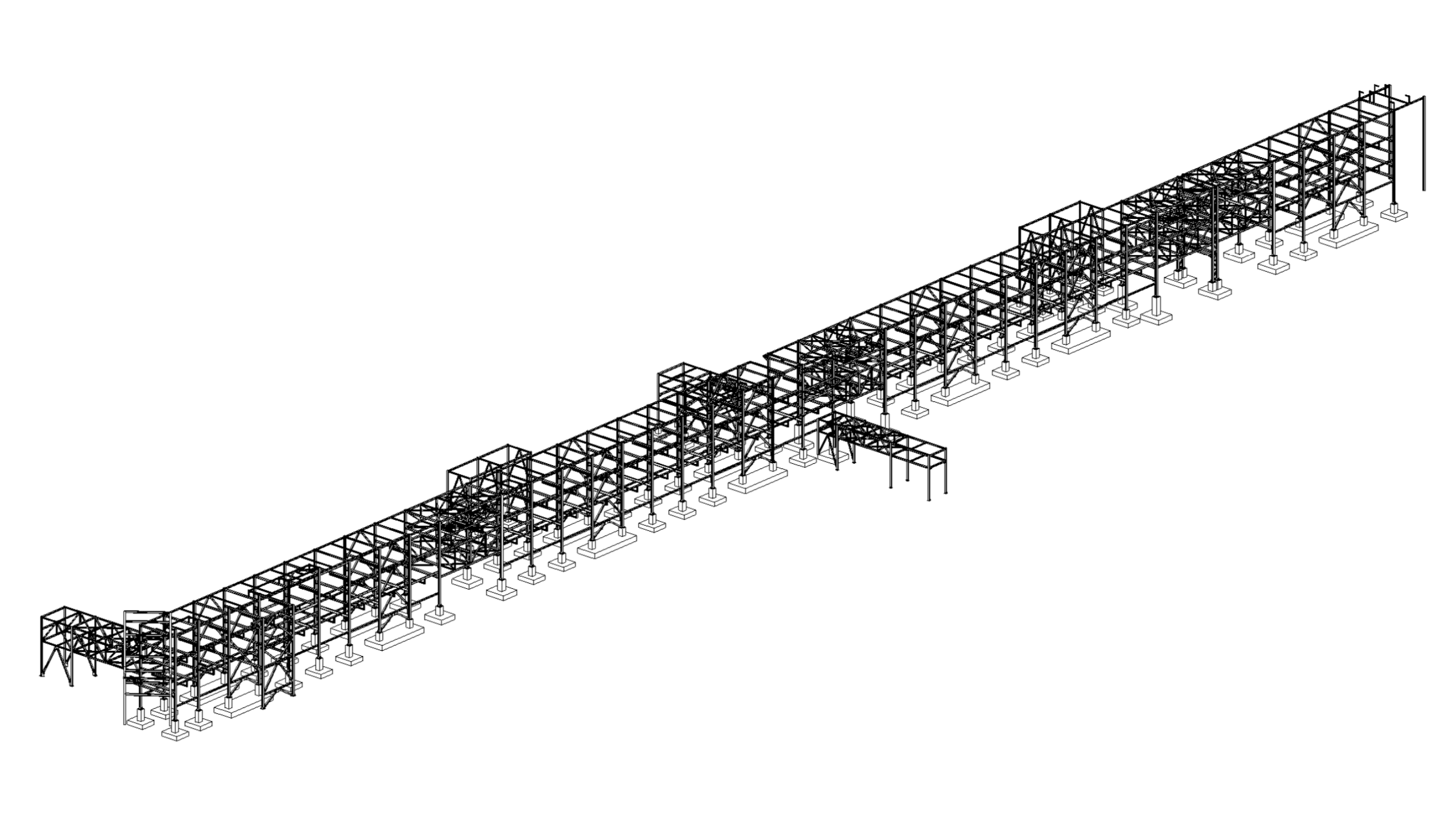 Etileno Pipe Rack Model
