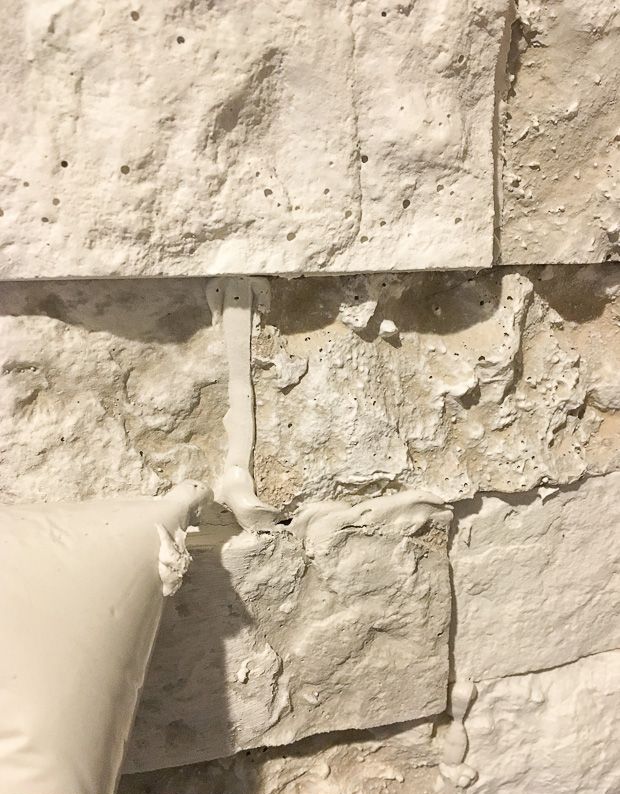 How To German Schmear A Stone Fireplace Stone Fireplace Makeover Stone Fireplace Decor Stone Fireplace