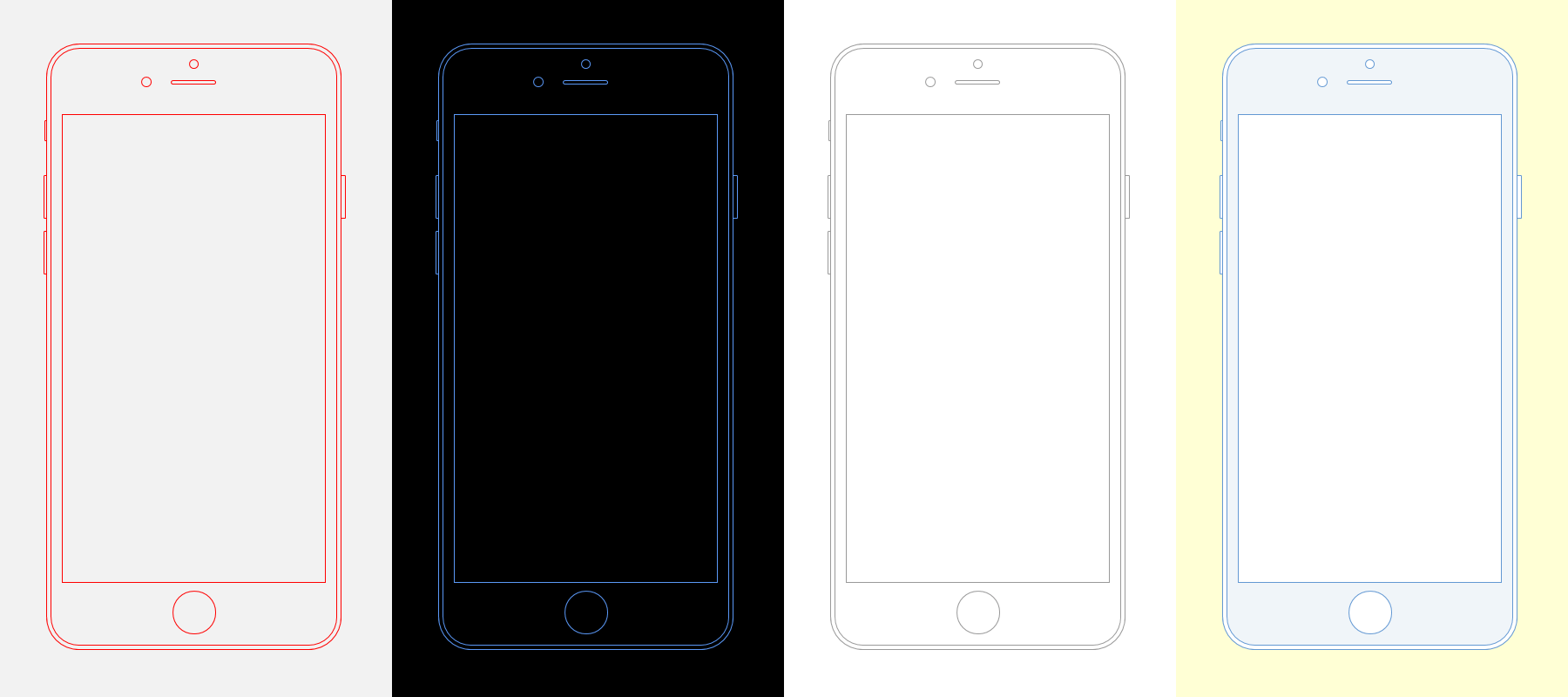 Well the raging war of apple & android will never standstill even after 10 . Axure 8 Vector Iphone Mockup Axure Design