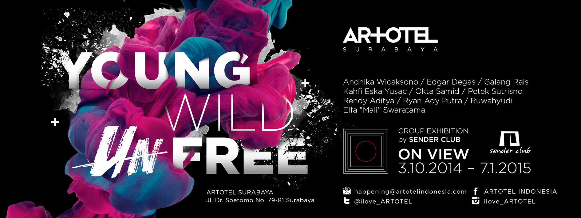 Young Wild unFree Invitation