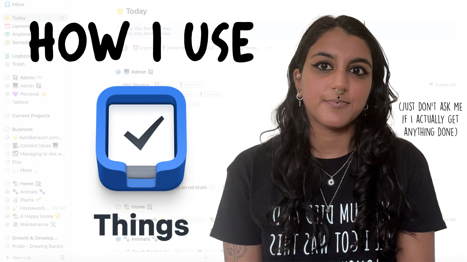 How I use Things 3 and why I prefer it over other task managers and to do list apps thumbnail
