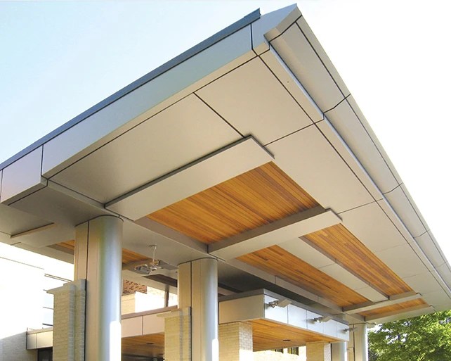 High-quality acp works canopy cladding