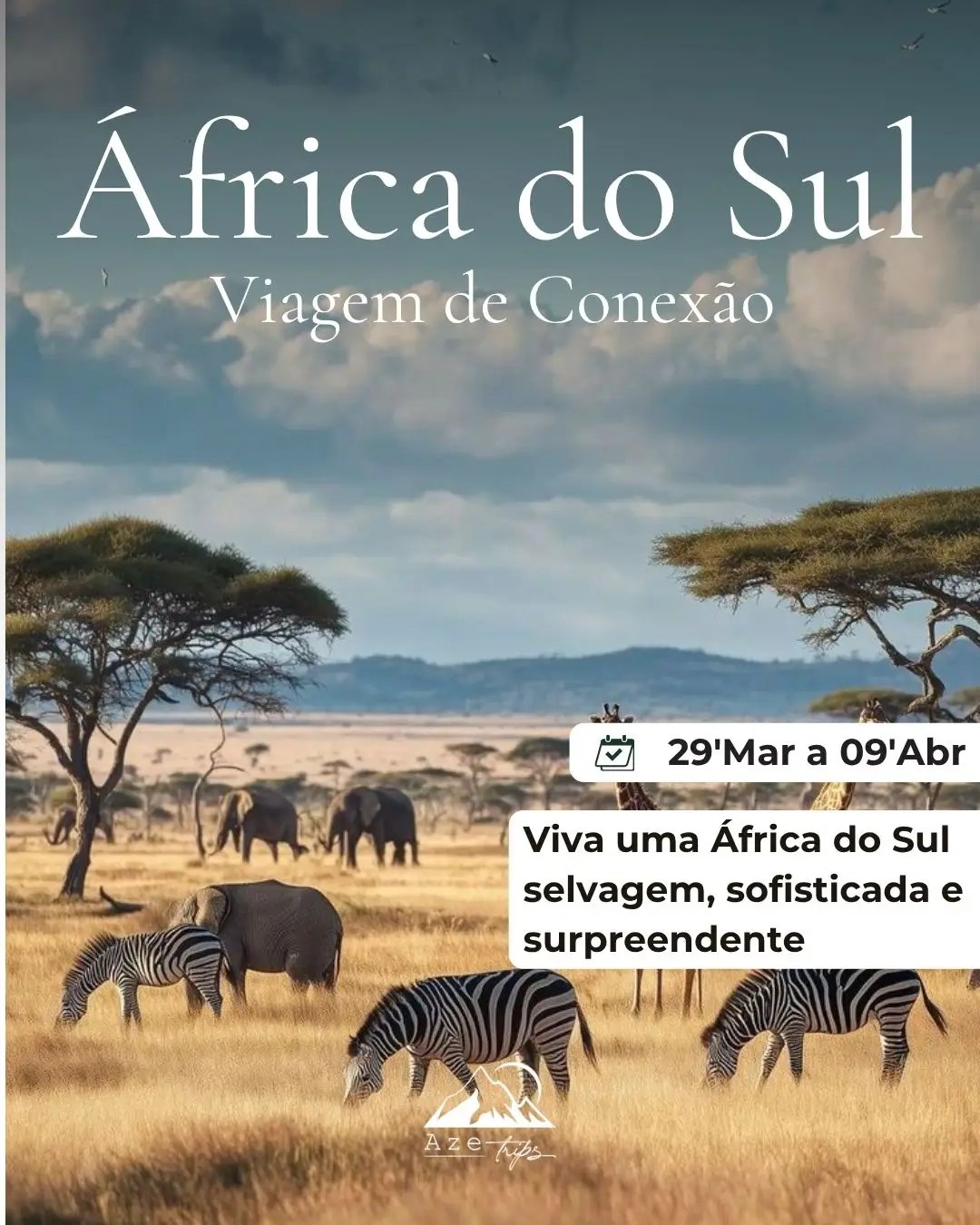 Viagem Africa do Sul em grupo com safari e yoga