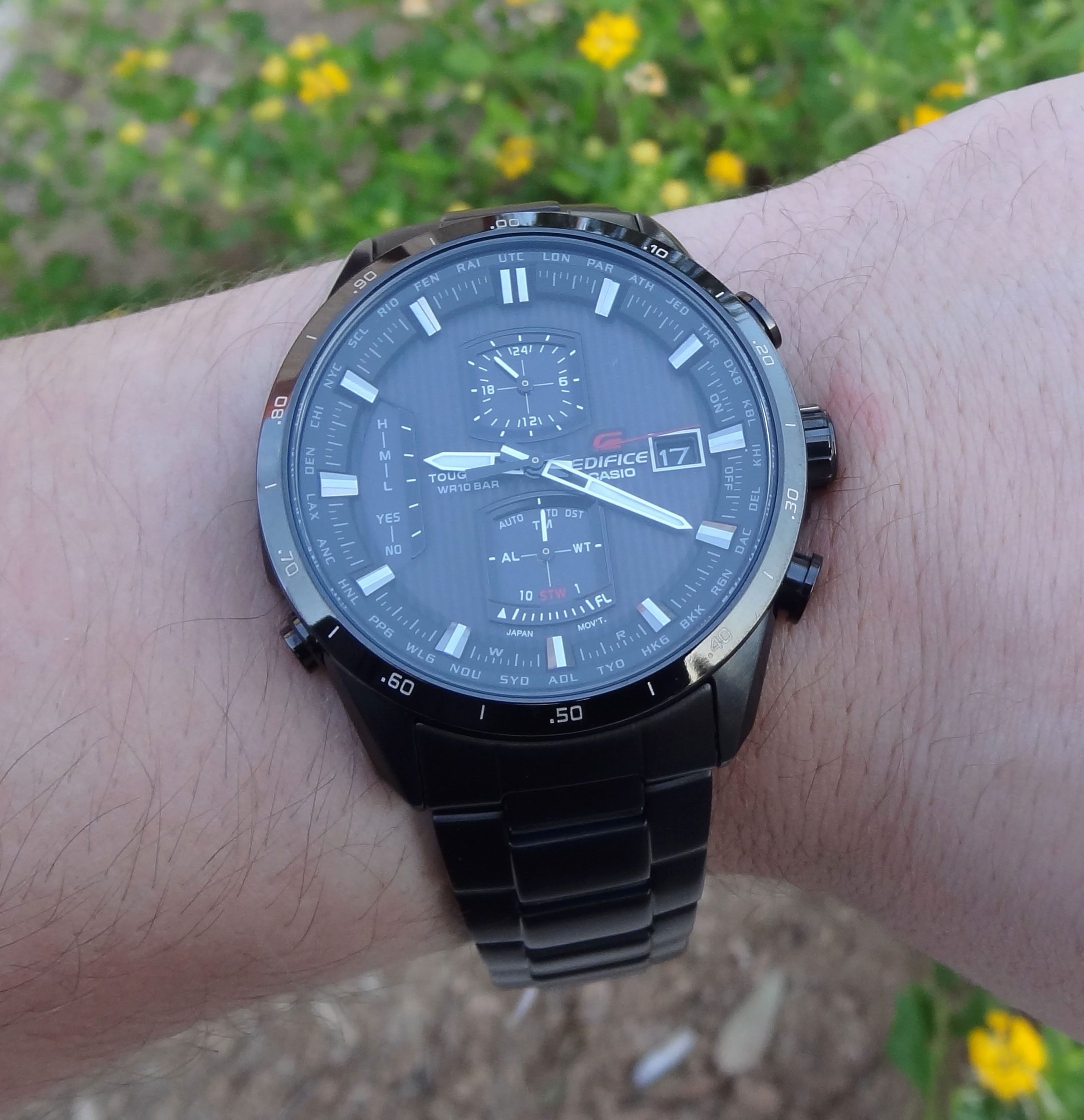 Edifice “Black Label” Multi-Band 6 Smart Access Chronograph by 