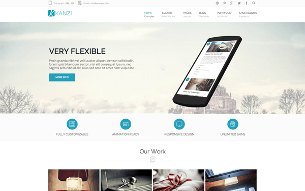 11 New Premium Business Templates Made With Bootstrap Azmind