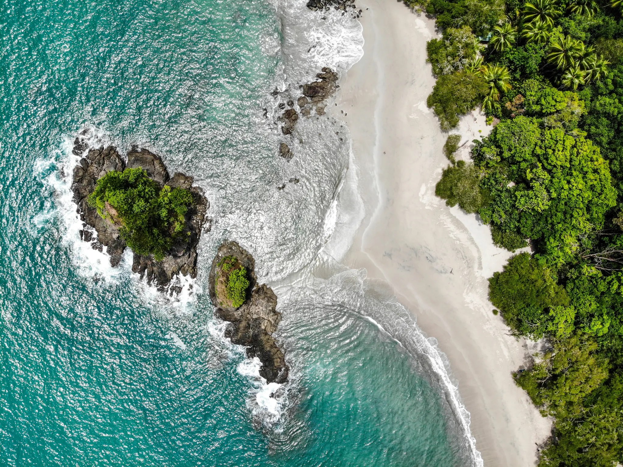 Littoral et plages de Manuel Antonio