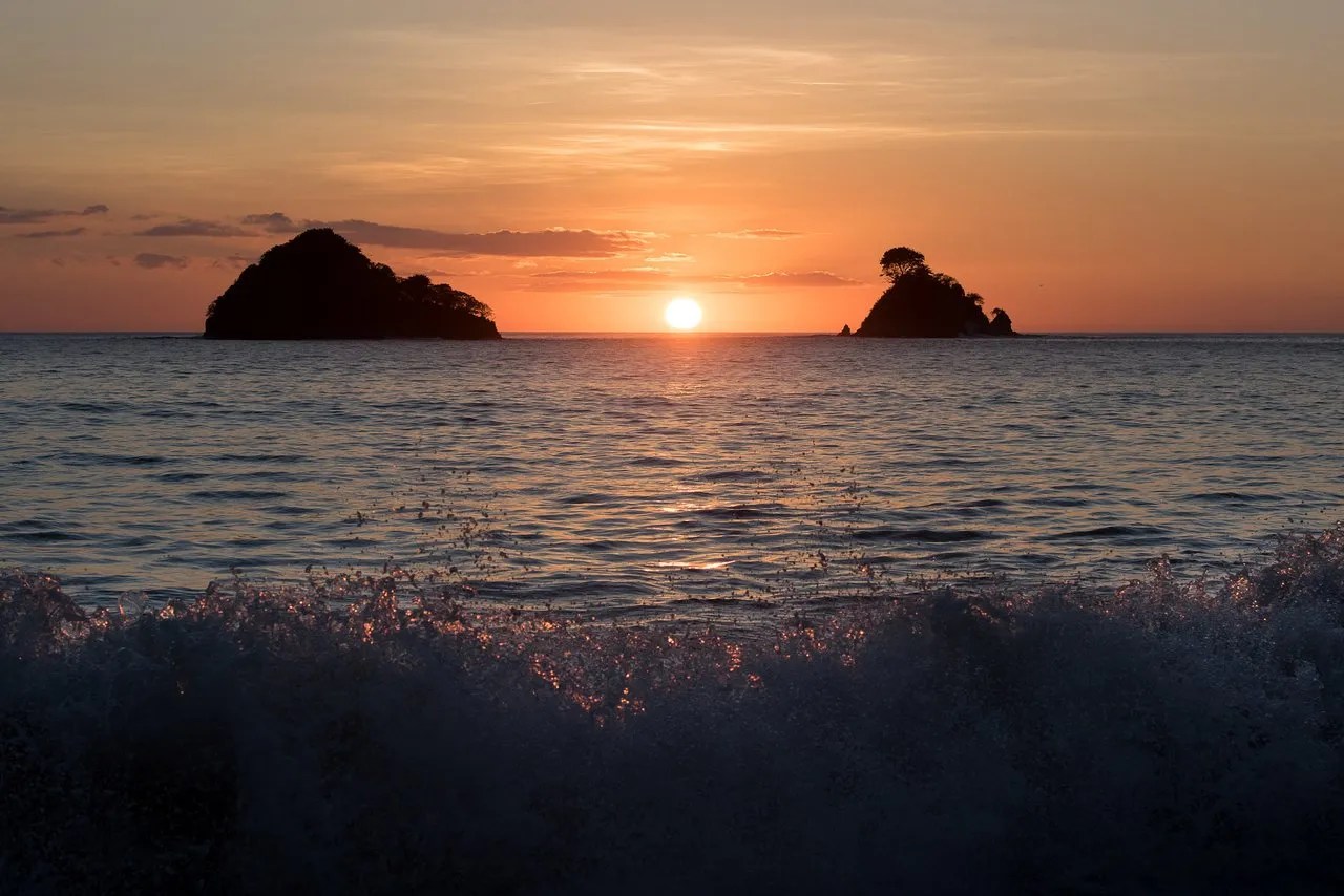 La côte pacifique du Costa Rica