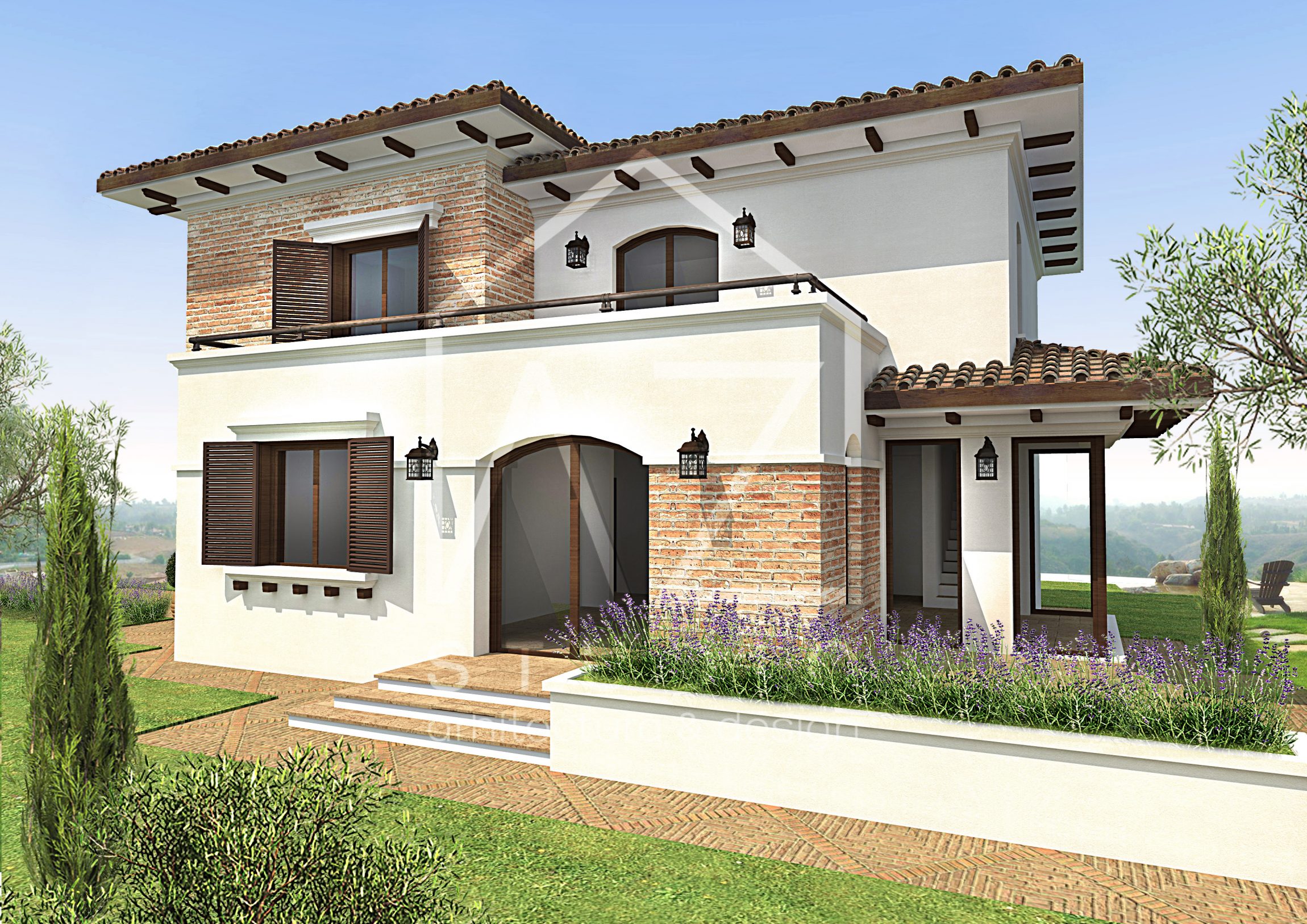 Casa Mediteraneana Stil Spaniol 325mp Proiect Premium Gata Imediat
