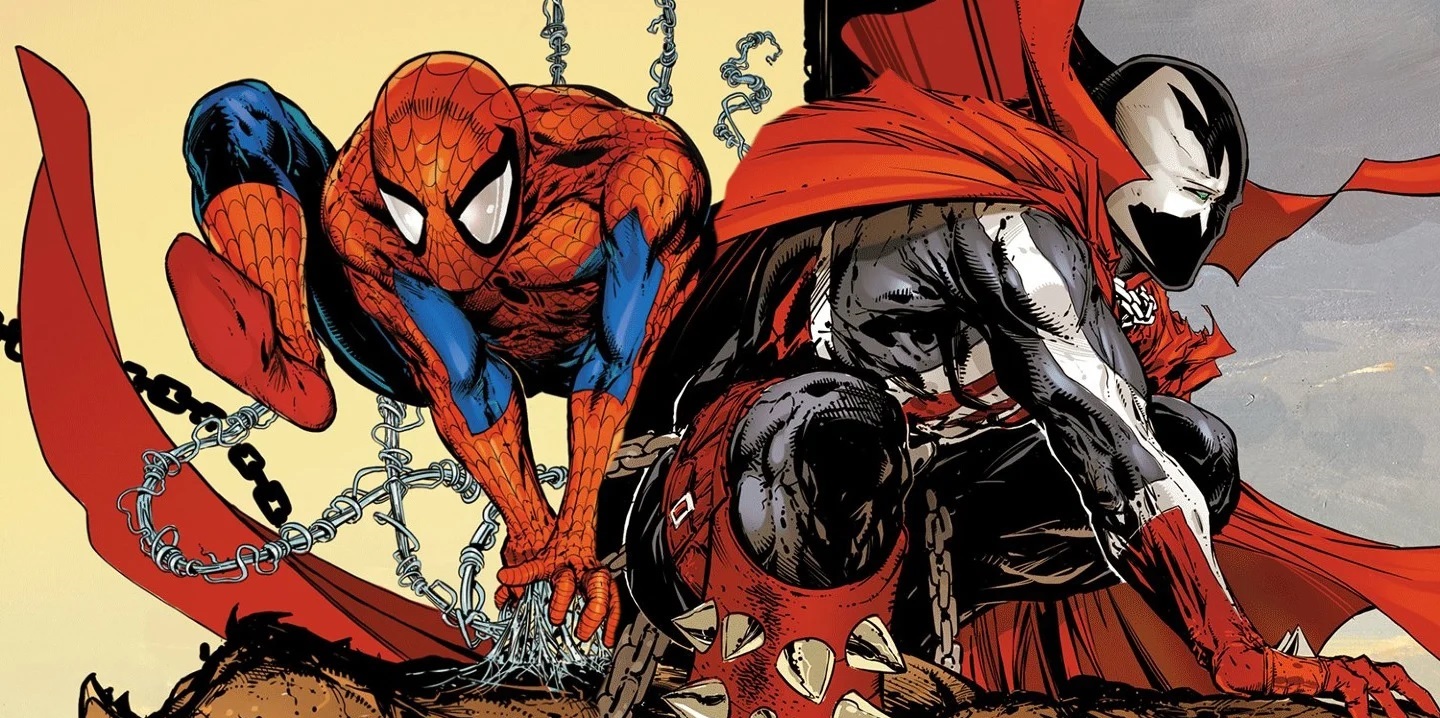 Todd McFarlane dibuja a Spawn y Spider-Man juntos!!!