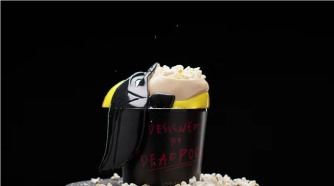 Ryan Reynolds presenta la divertida palomera de Deadpool y Wolverine