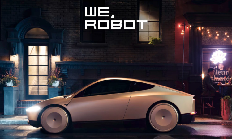 Tesla presentó el 10 de Octubre de 2024 el Tesla Bot, el RoboTaxi y la RoboVan en We, Robot