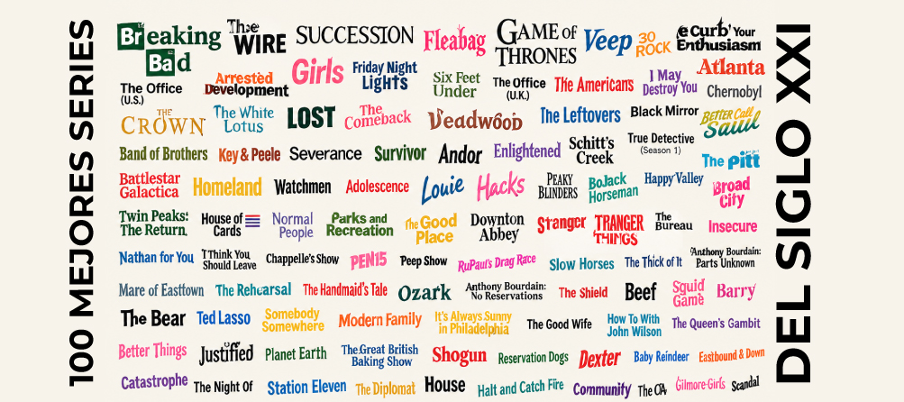 Las 100 mejores series de televisión del siglo XXI según The New York Times