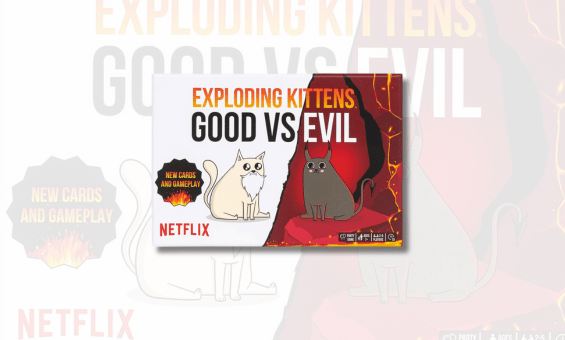 Exploding Kittens Good Vs Evil Game Review Tabletop Gaming - Abstract Illustration Collection - Ultra HD Quality