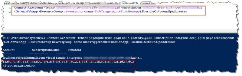 How To Figure Out Azure Function Ip Address Azure Lessons - Creative 8K Landscape Images | Free Download