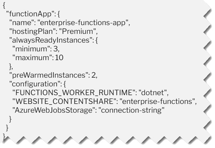 How to avoid cold start in azure functions
