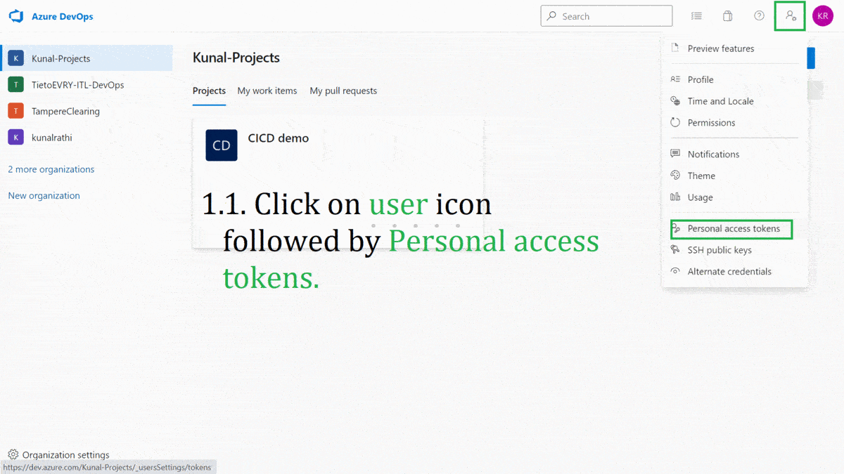 How to setup azure devops self hosted agent