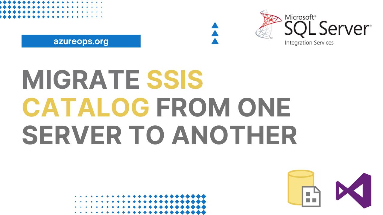 migrate ssisdb from oner server to another