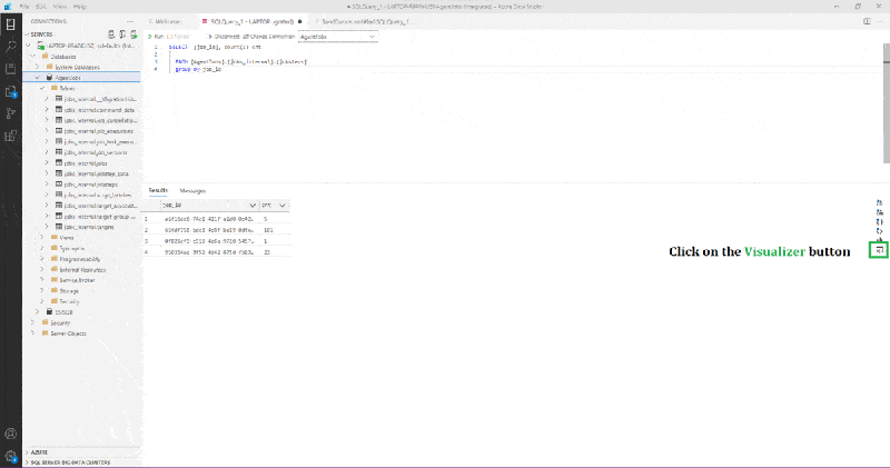 azure data studio plugins for visualization