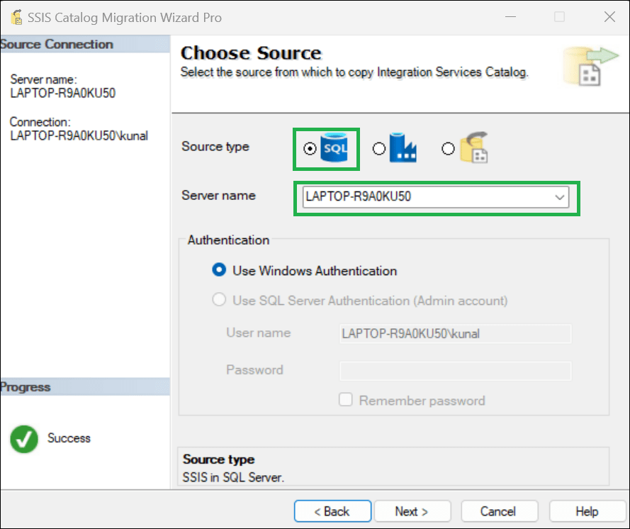 SSISDB migration