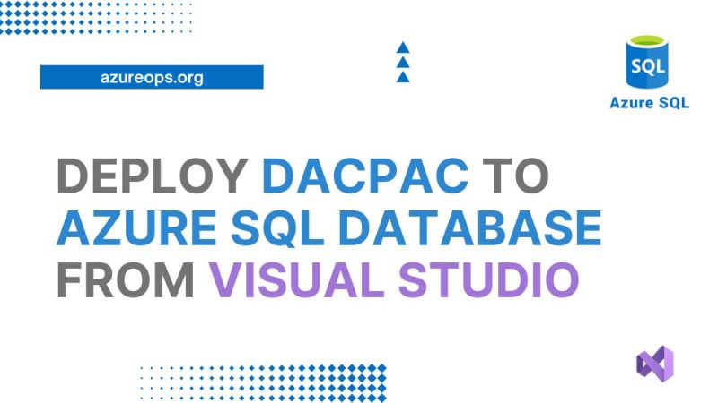 Deploy Dacpac To Azure Sql Database Azureops Azureops - HD Geometric Patterns for Desktop