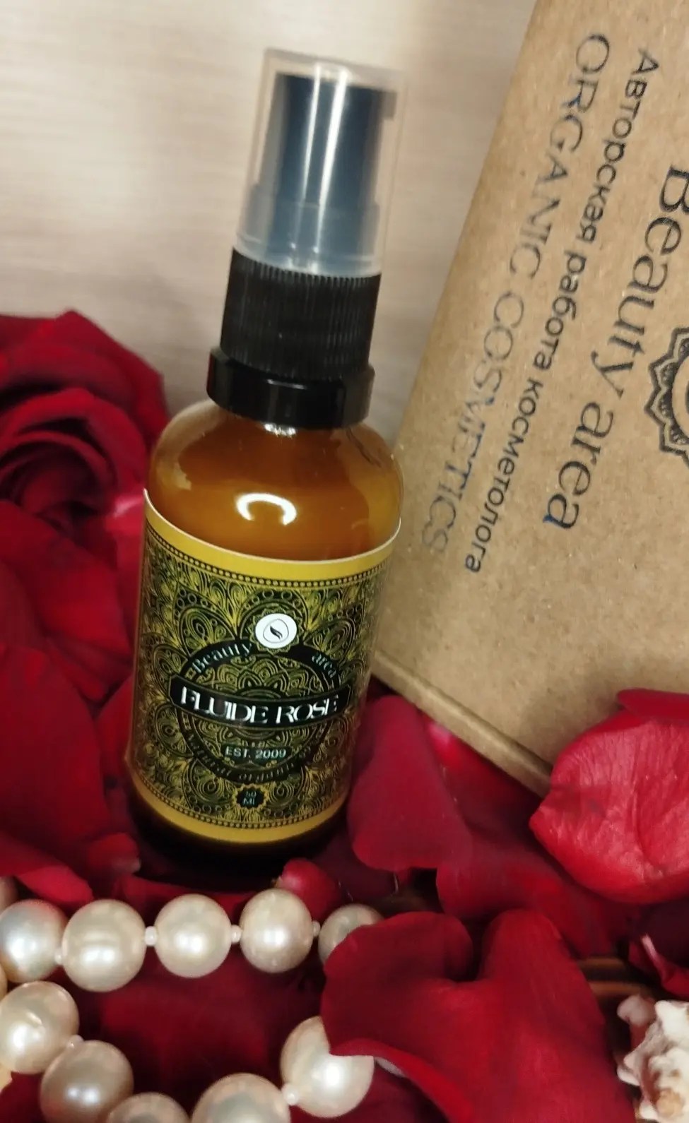 Флюид Fluid Rose, восточный натюрморт.