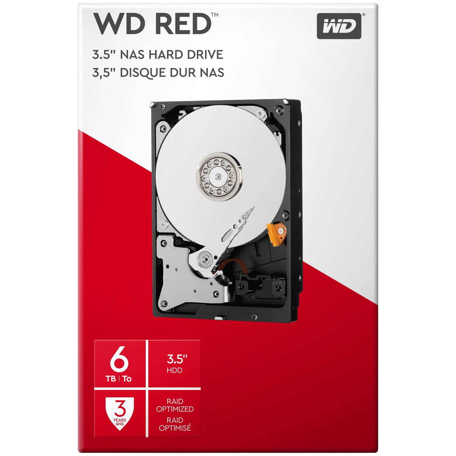 WD NAS用HDD Red WD60EFAX 6TB×2台 12TB Amazon | Western Digital HDD