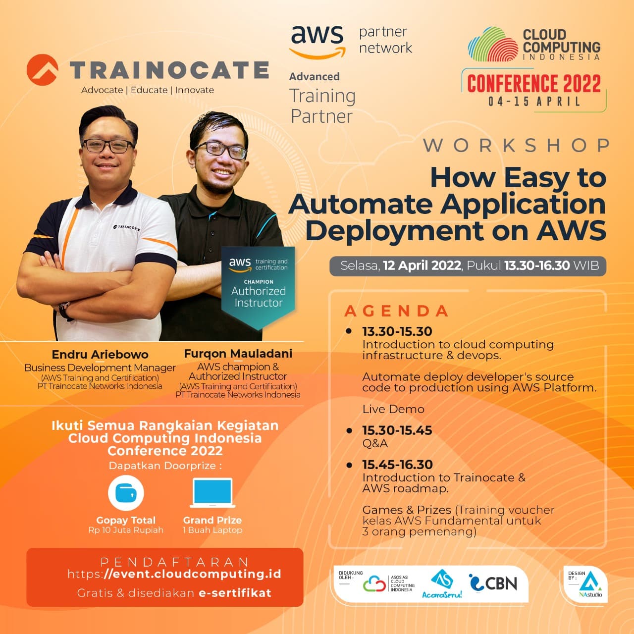How easy to automate application deployment on aws