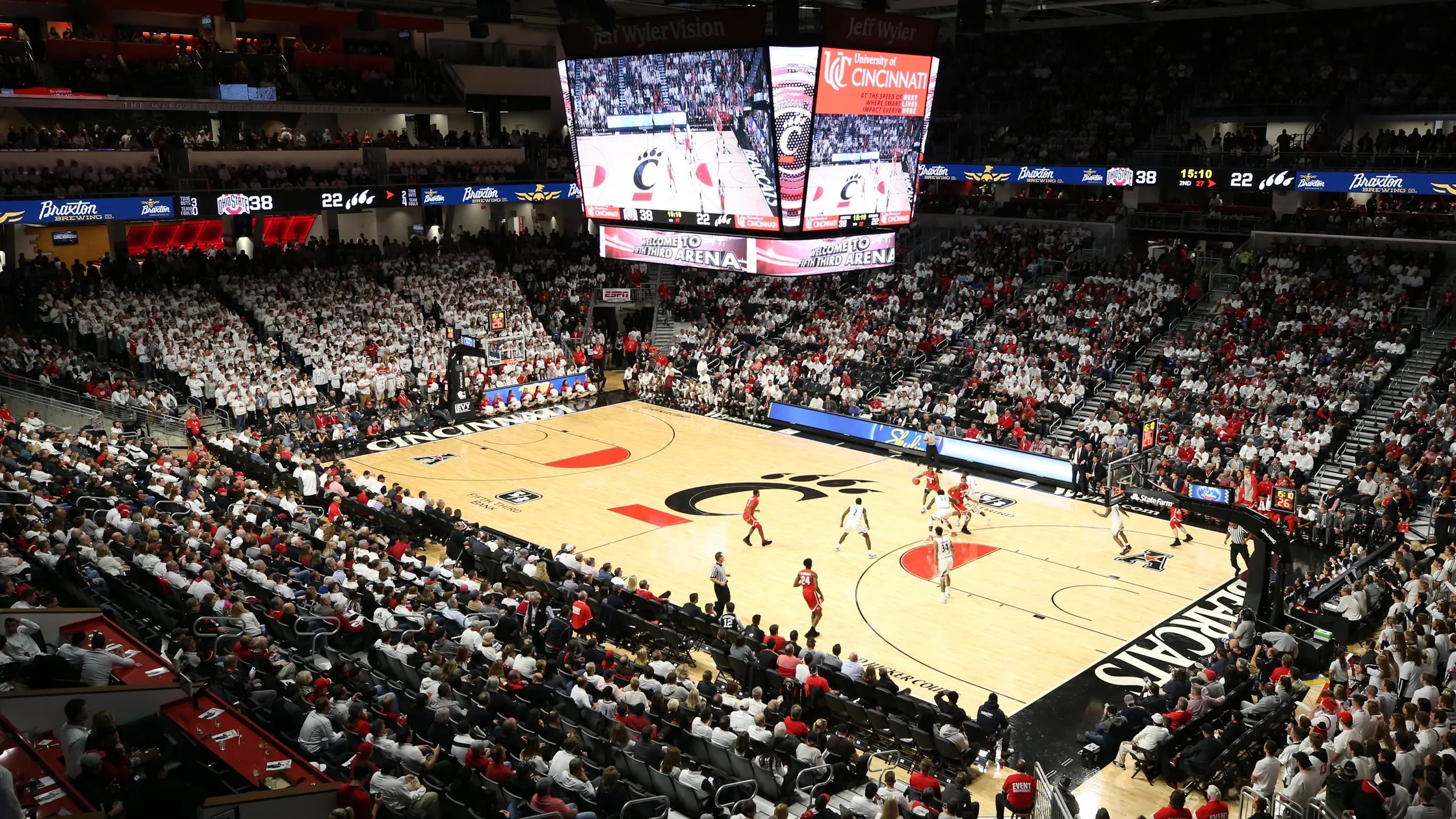 West Virginia Vs Cincinnati Bearcats Box Score And Stats Fifth Third 