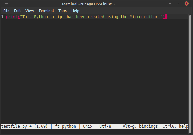 Micro A Command Line Based Text Editor For Linux - Best Nature Patterns in Ultra HD