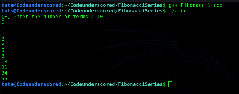 Fibonacci Series In C And Python Code Underscored - Download Creative Light Wallpaper | Retina
