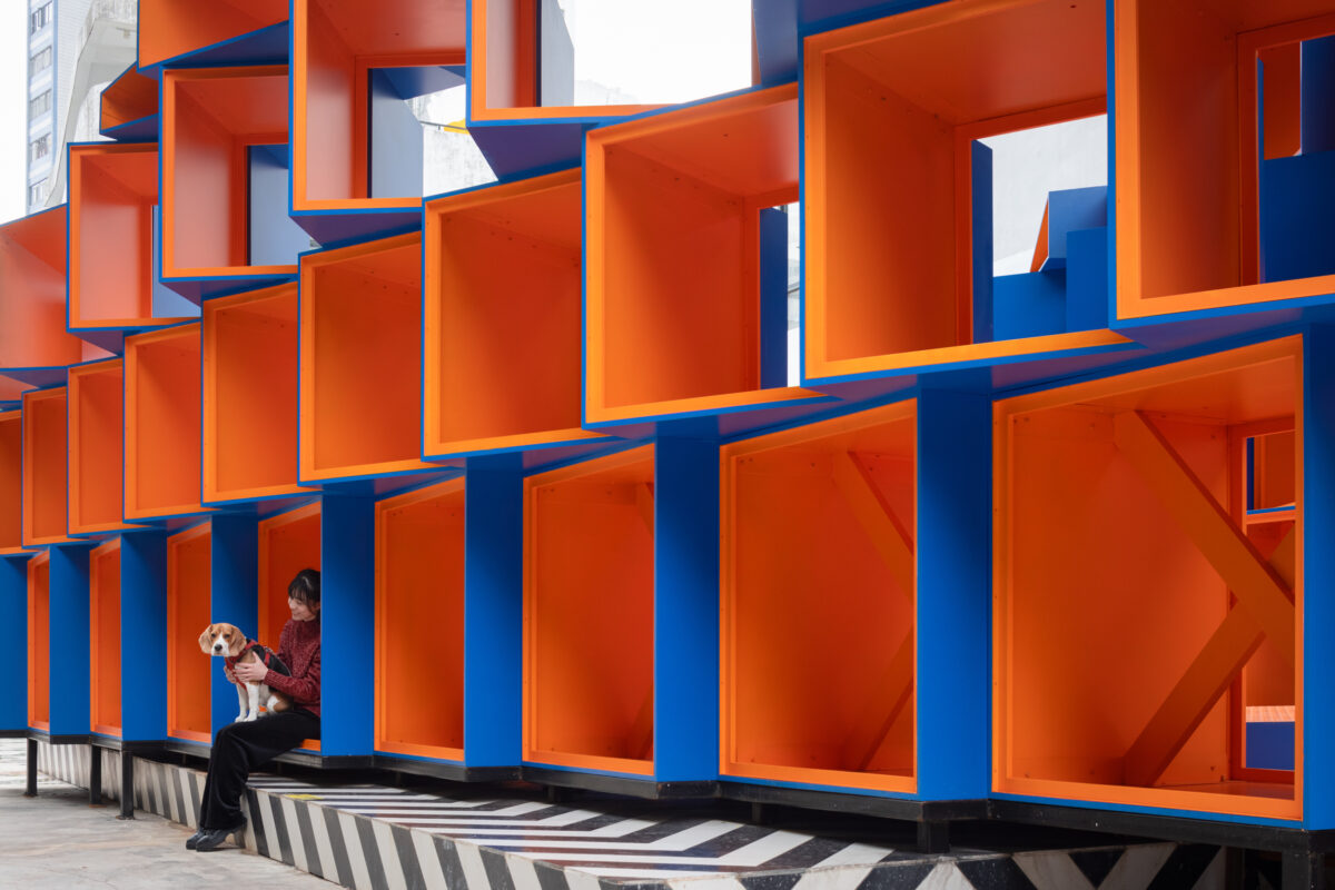 Rooi Design Creates Temporary Structure Using Recyclable Building - Stunning 8K Space Wallpapers | Free Download