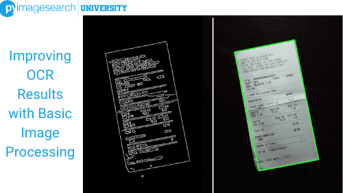 Improving Ocr Results With Basic Image Processing Pyimagesearch - Elegant Colorful Design - Retina