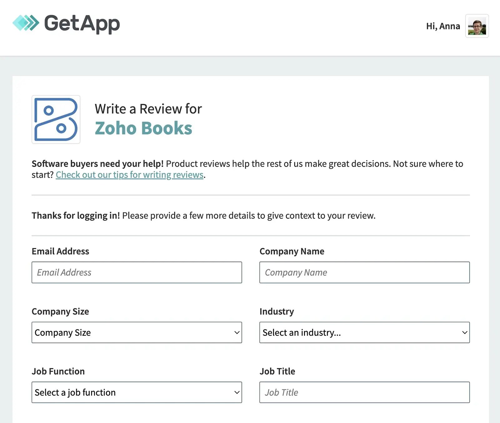 How do you review software companies?