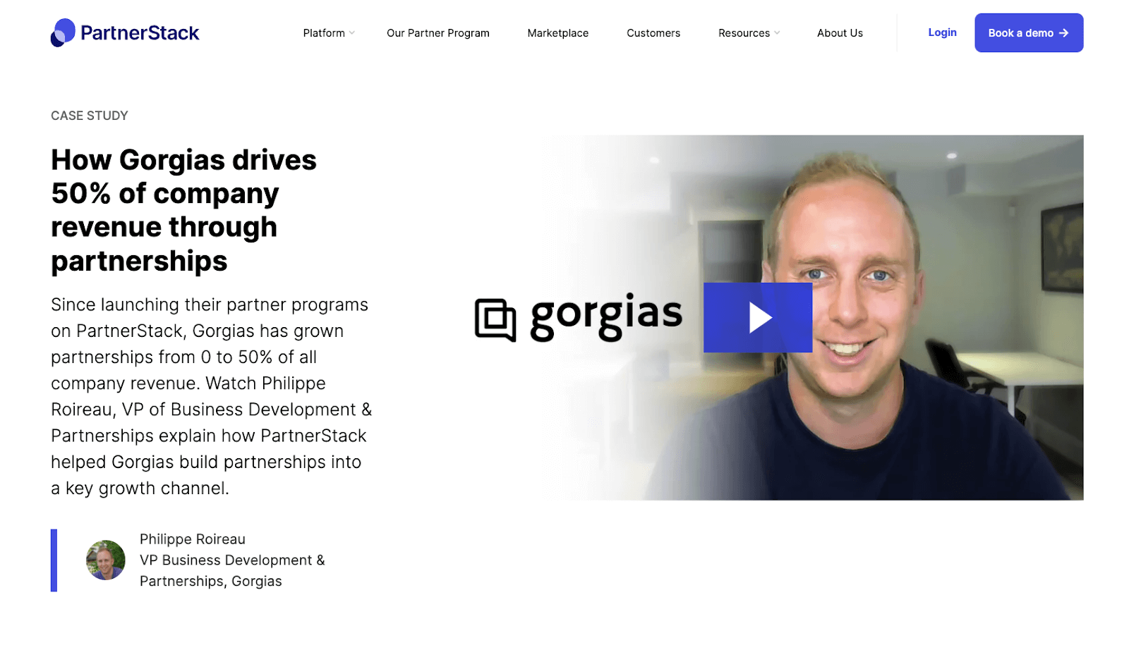 PartnerStack gorgias