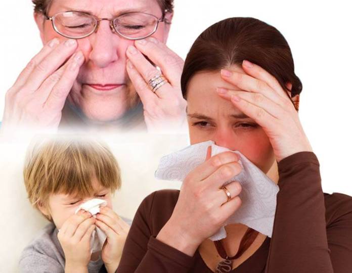 Stuffy nose when sleeping