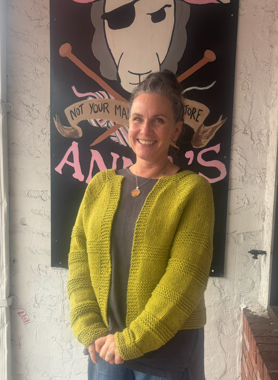 Project of the Month: Frankie Cardigan in Eco Tweed Chunky
