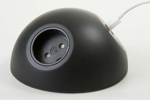 sort pluto oplader med usb